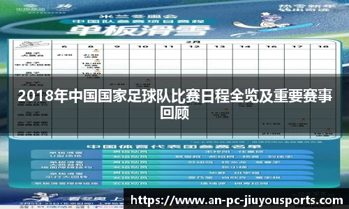 2018年中国国家足球队比赛日程全览及重要赛事回顾